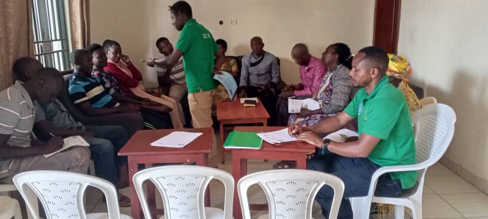 Mr Ephrem and Mr Reverien of UGAMA and the cooperative BoD