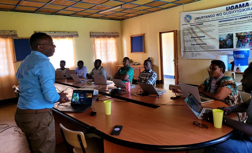 UGAMA trained to use Digital Earth Africa tools