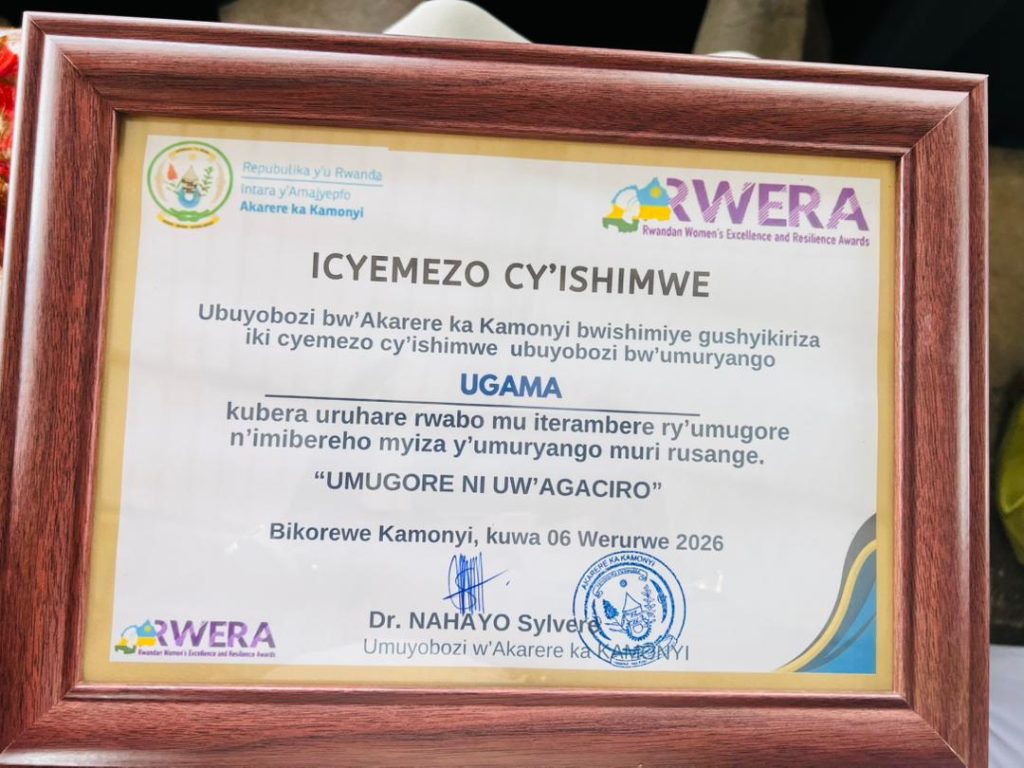 UGAMA: Ku isonga mubashimiwe kuri uyu munsi w’abagore UGAMA: Ku isonga mubashimiwe kuri uyu munsi w’abagore